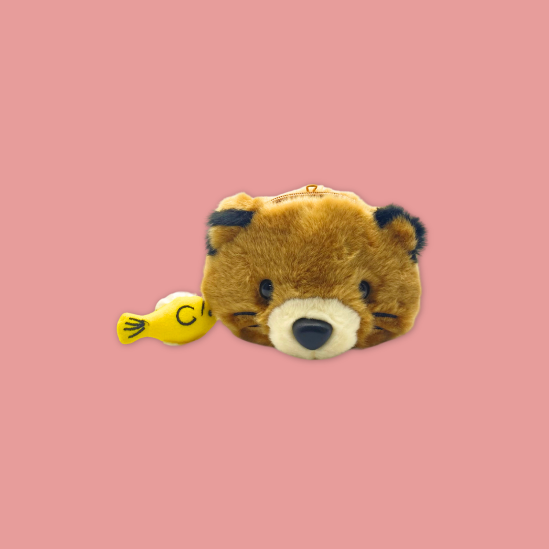 Animal Head Panda Red Panda Sloth White Tiger Malayan Tiger Fennec Fox Giraffe Elephant Otter Coin Purse - MANDAI WILDLIFE RESERVE