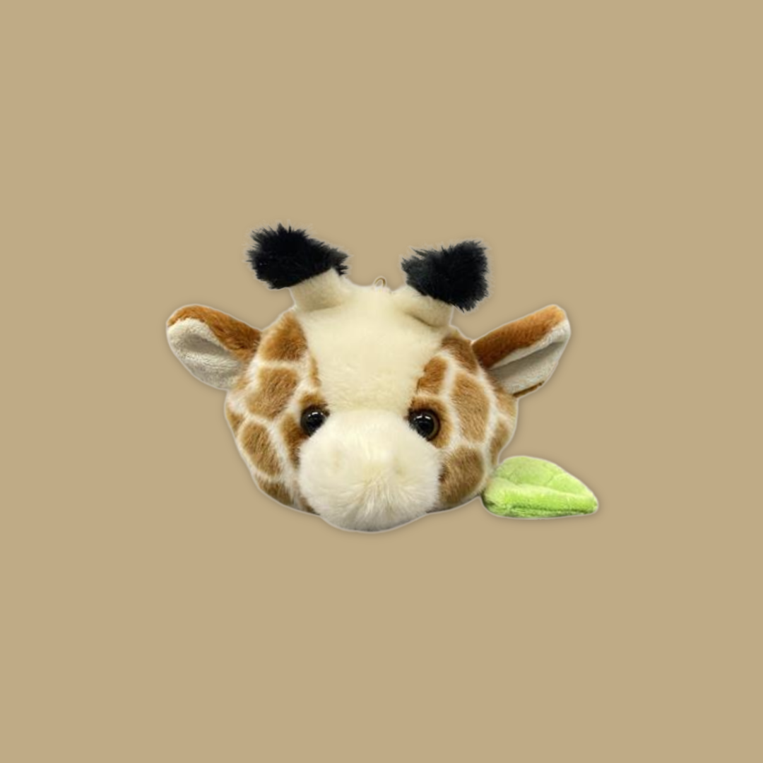 Animal Head Panda Red Panda Sloth White Tiger Malayan Tiger Fennec Fox Giraffe Elephant Otter Coin Purse - MANDAI WILDLIFE RESERVE