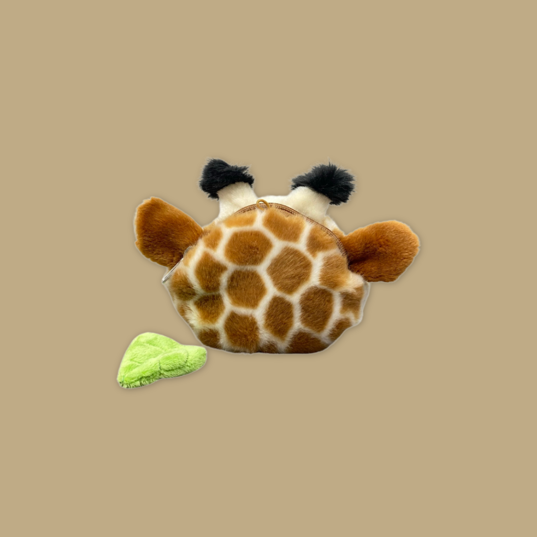 Animal Head Panda Red Panda Sloth White Tiger Malayan Tiger Fennec Fox Giraffe Elephant Otter Coin Purse - MANDAI WILDLIFE RESERVE