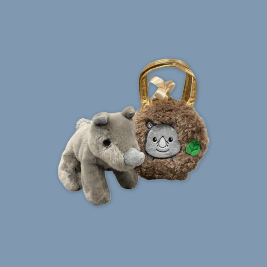 Rhino In The Bag Fancy Pals