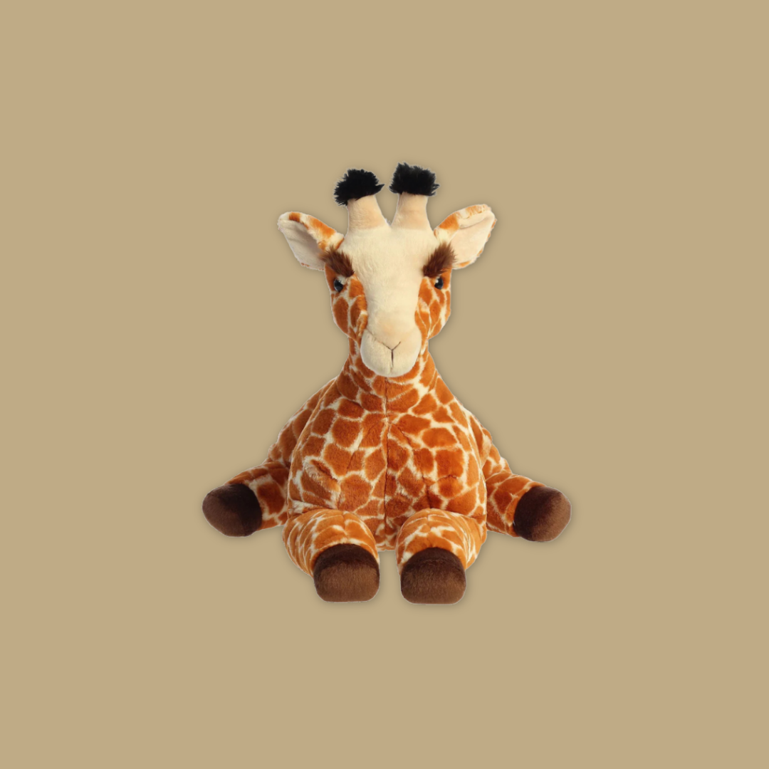 The Super Flopsie Giraffe Malayan Tiger Elephant Plush at MANDAI WILDLIFE RESERVE