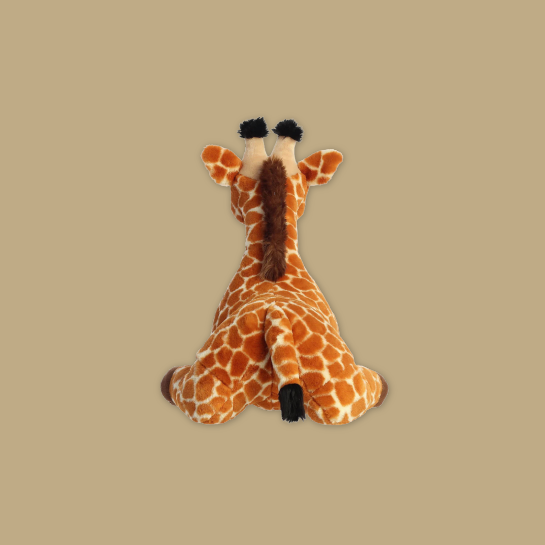 The Super Flopsie Giraffe Malayan Tiger Elephant Plush at MANDAI WILDLIFE RESERVE
