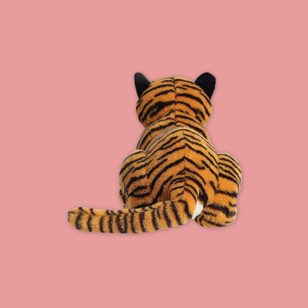 The Super Flopsie Giraffe Malayan Tiger Elephant Plush at MANDAI WILDLIFE RESERVE