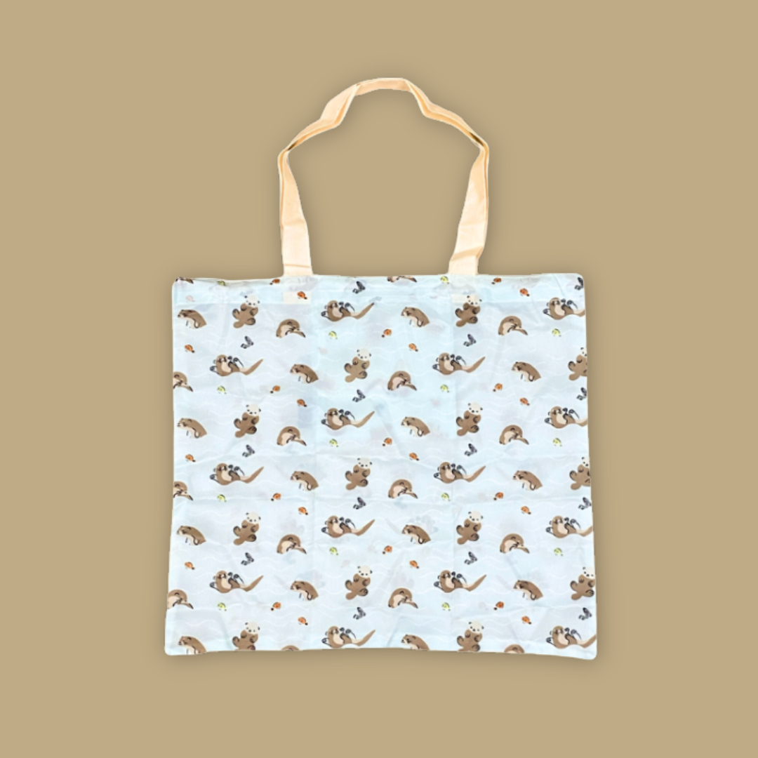 Doodle Series – Otterly Doodlelicious: Otter Folder Bag Cap & Hat MANDAI WILDLIFE RESERVE