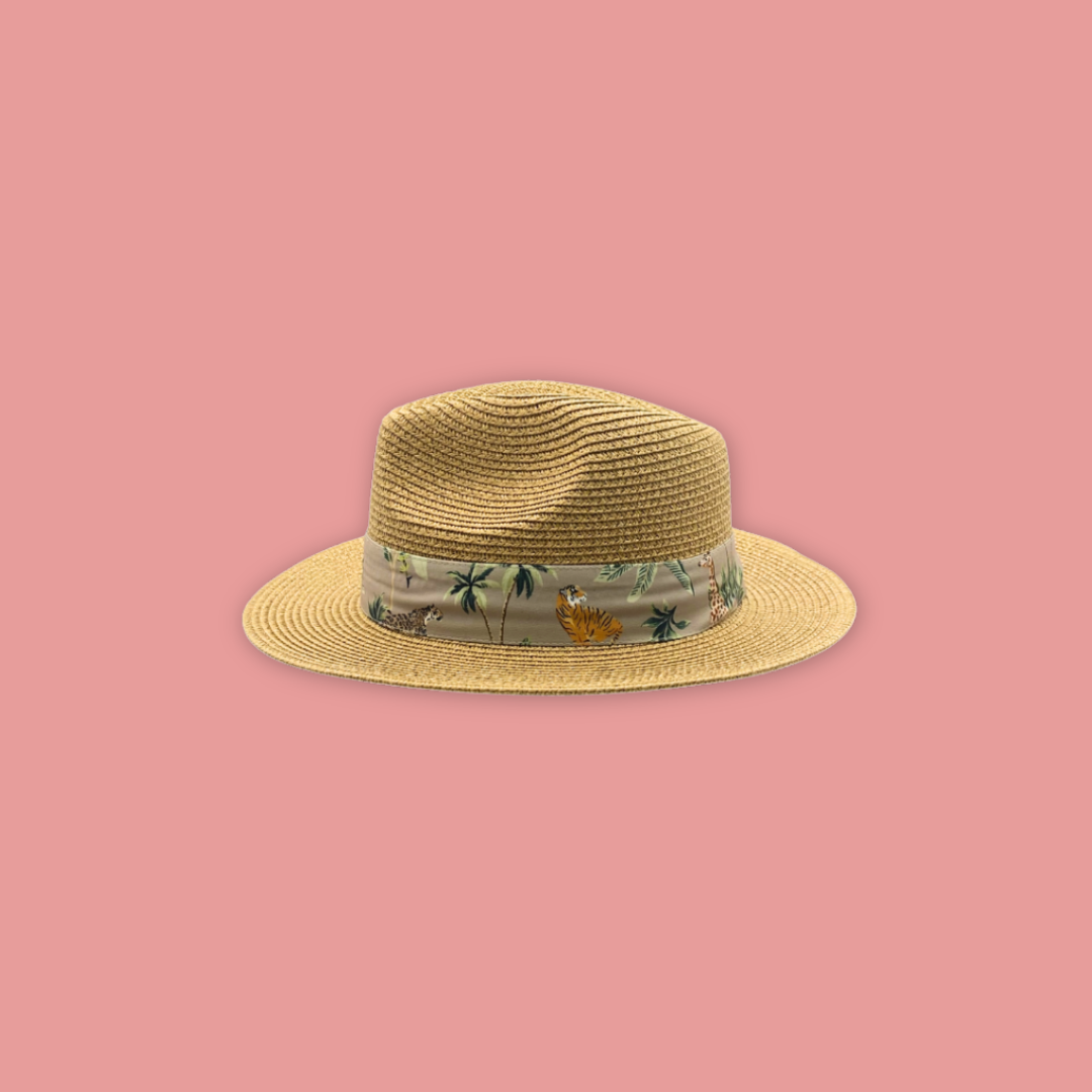 Wildlife Sanctuary II Collection Straw Hat Wrap Bag MANDAI WILDLIFE RESERVE