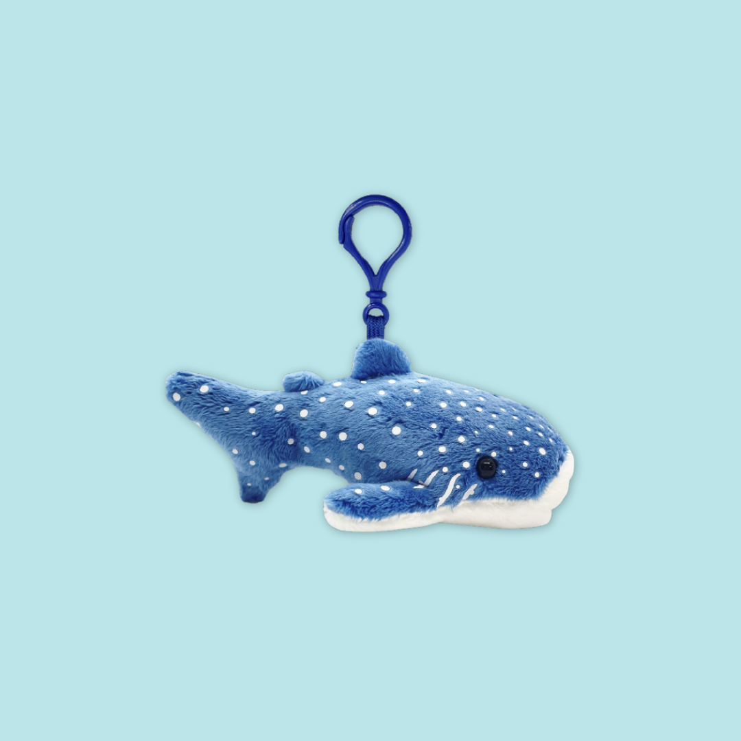 Turtle Crocodile Whale Manatee Adorable Wildlife Plush Keychain - MANDAI WILDLIFE RESERVE