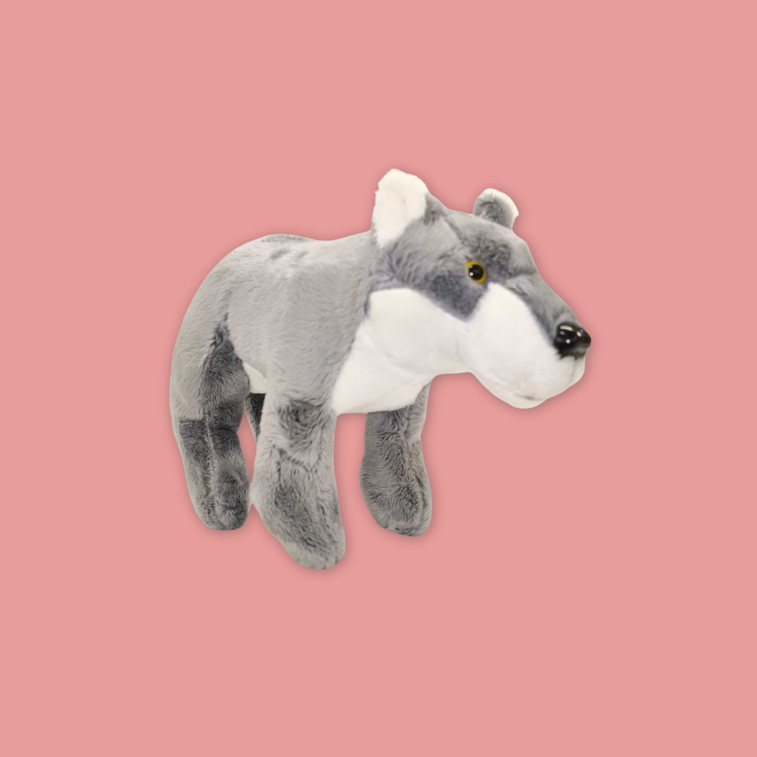 Wolf Bat Black Bear Meerkat Kangaroo Fox Raccoon Beanie Plush Toy from MANDAI WILDLIFE RESERVE