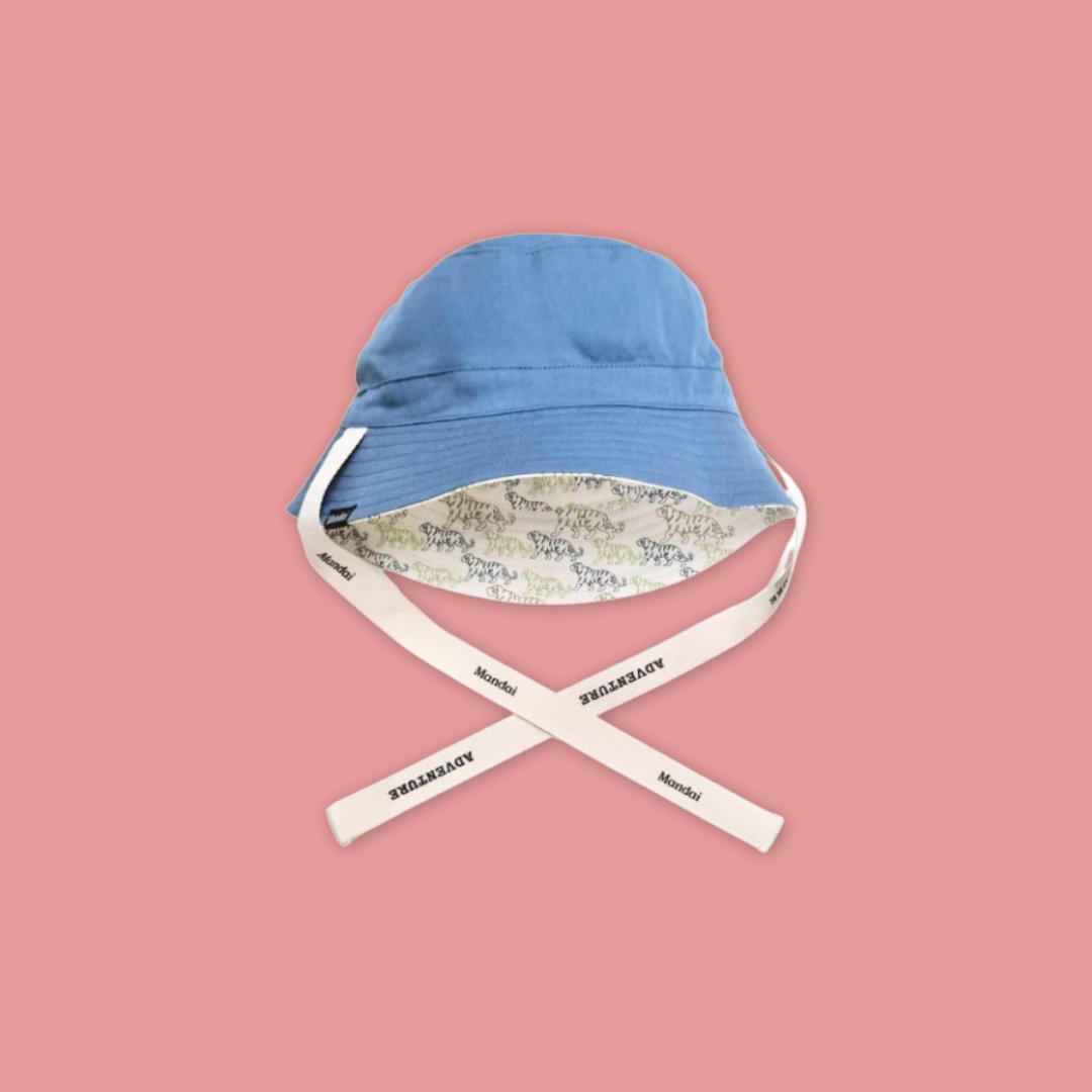Tiger All-Over Print Reversible Hat MANDAI WILDLIFE RESERVE