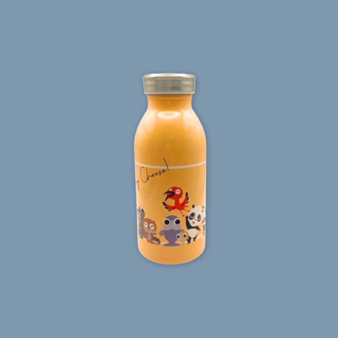 Panda & Friends Insulated Bottle and Holder MANDAI WILDLIFE RESERVE