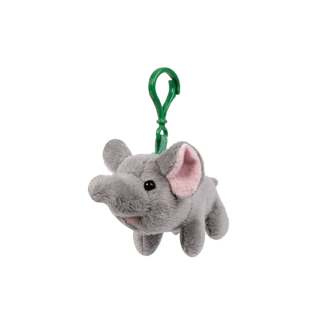 Elephant Plush Keychain