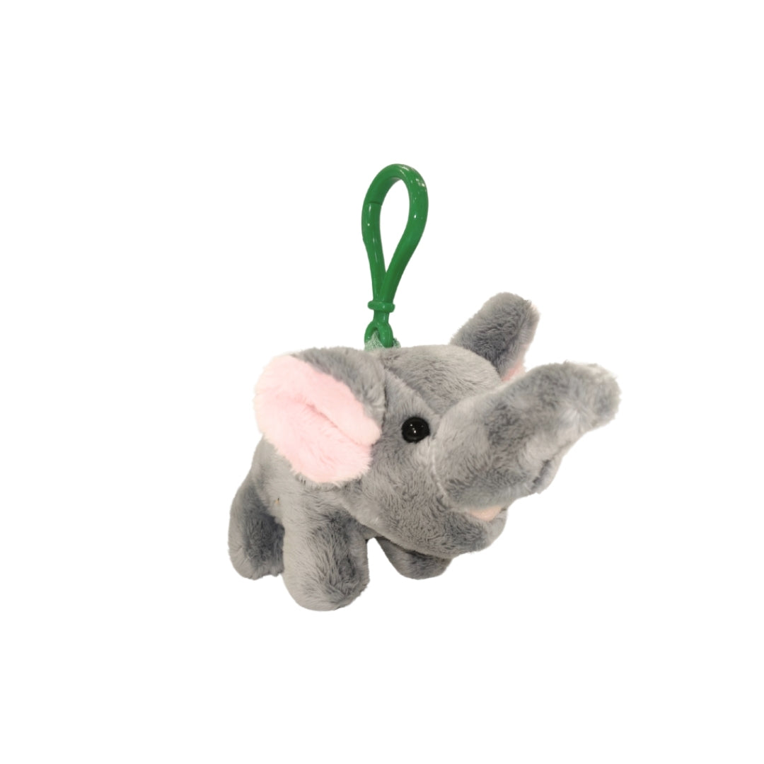 Elephant Plush Keychain