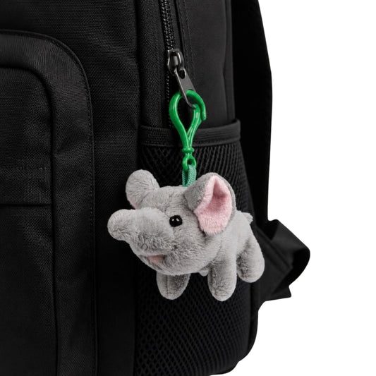 Elephant Plush Keychain