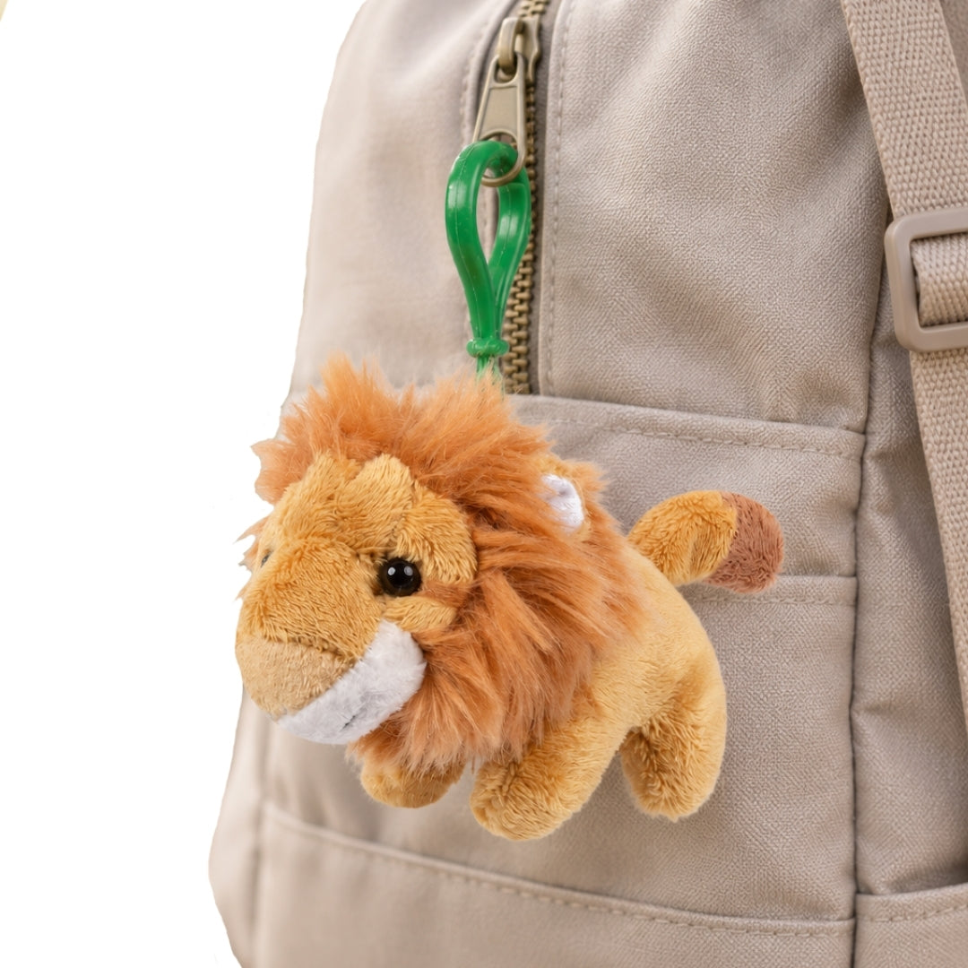 Lion Plush Keychain