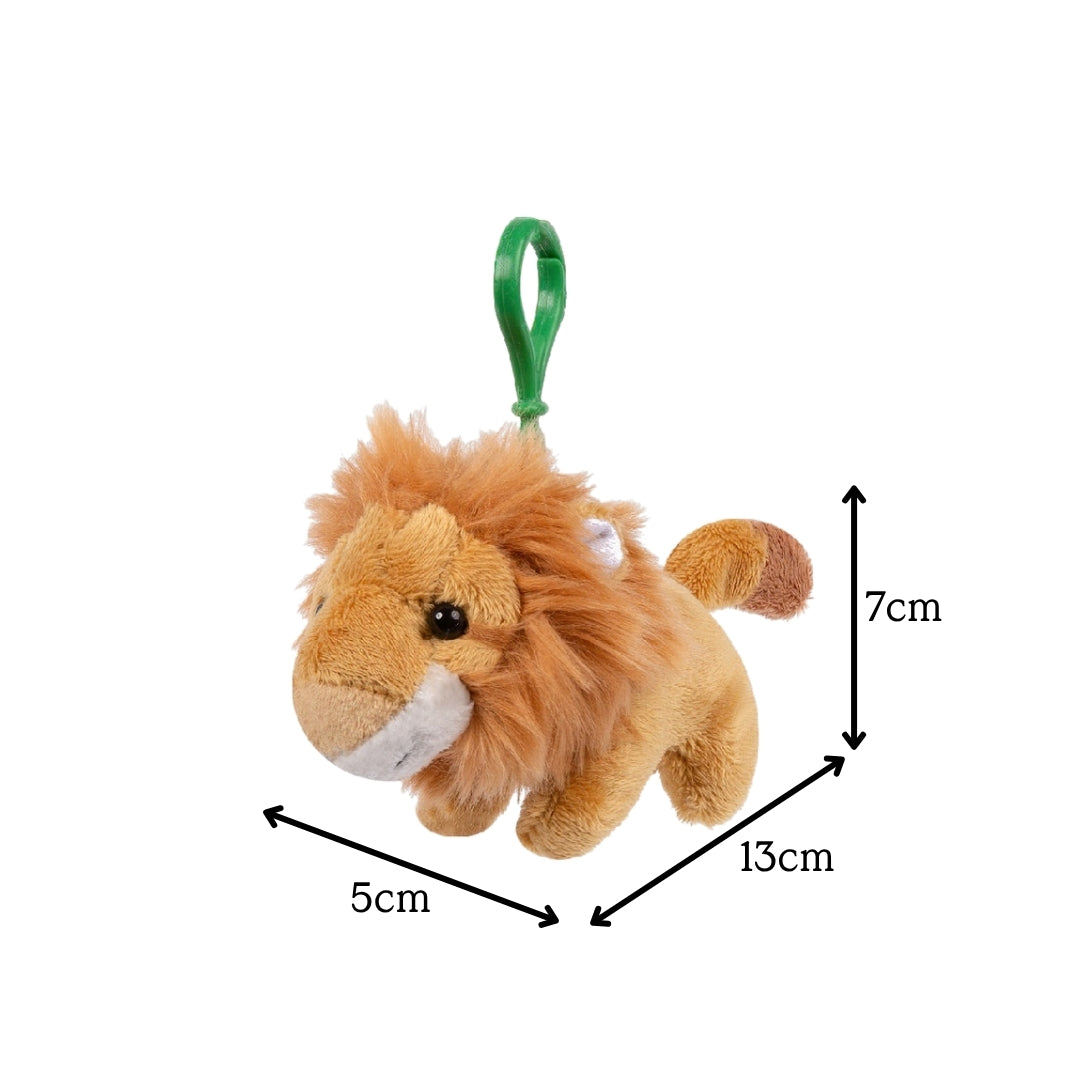 Lion Plush Keychain