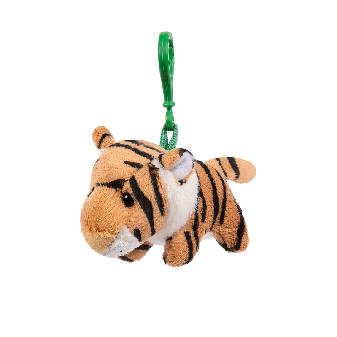 Tiger Plush Keychain