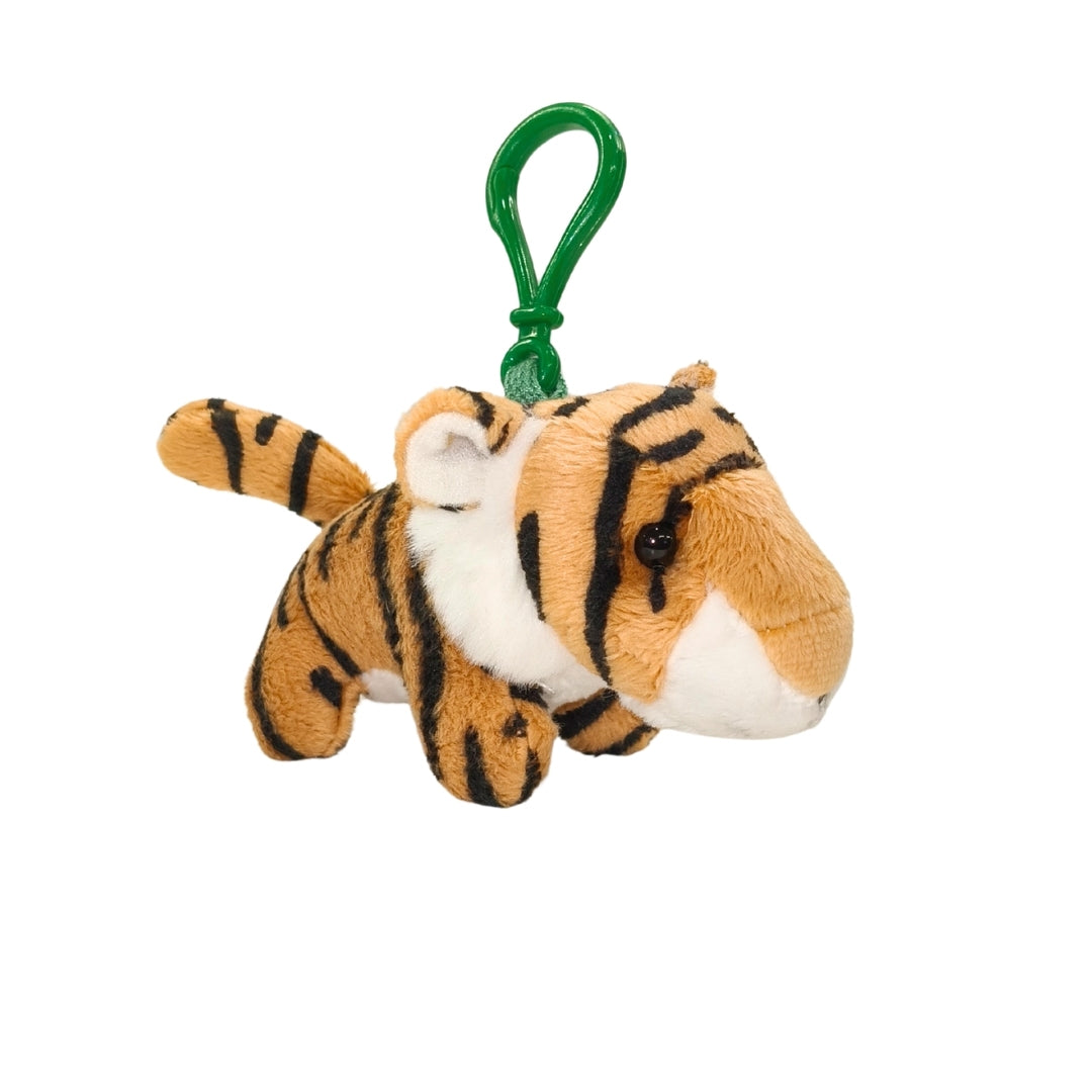 Tiger Plush Keychain
