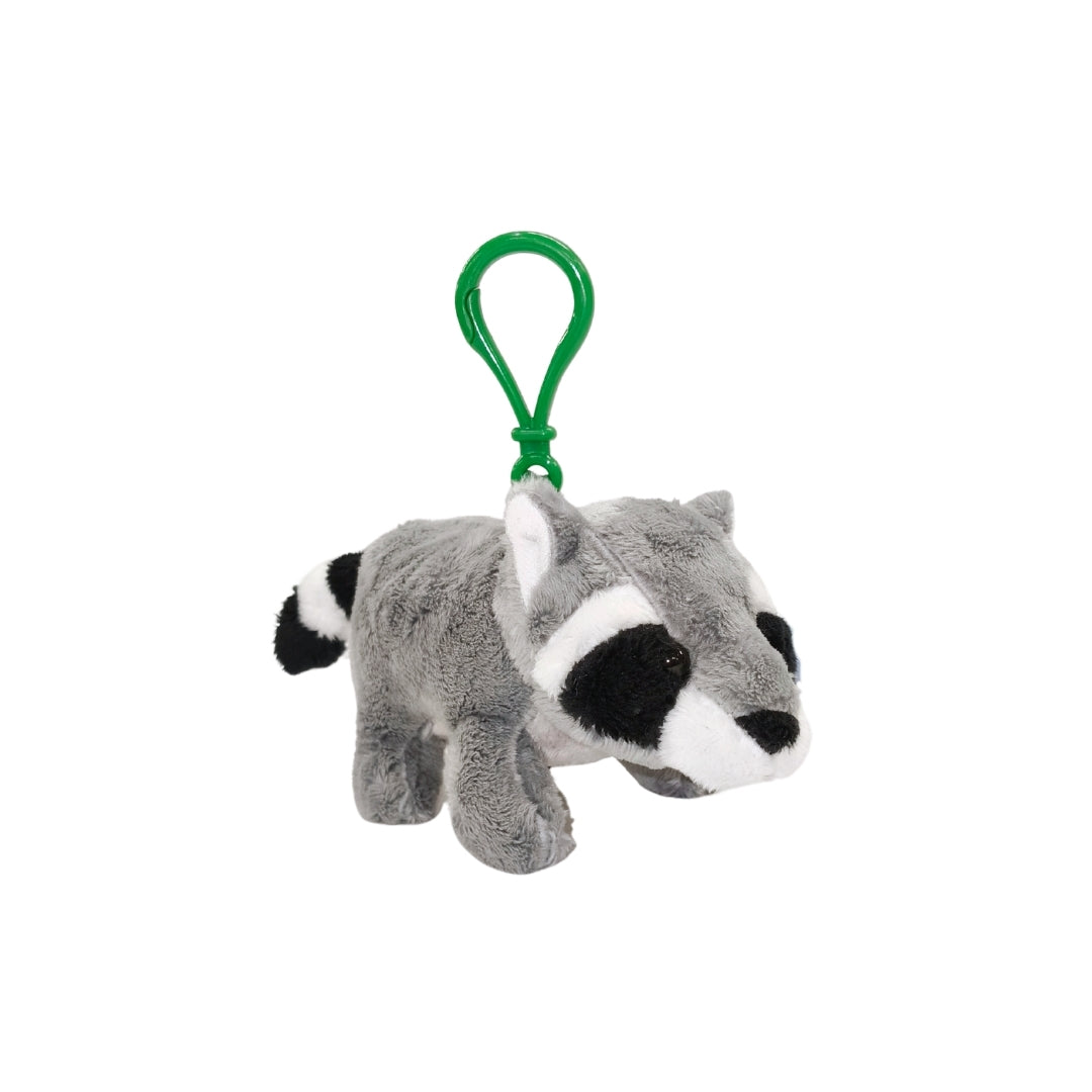 Raccoon Plush Keychain