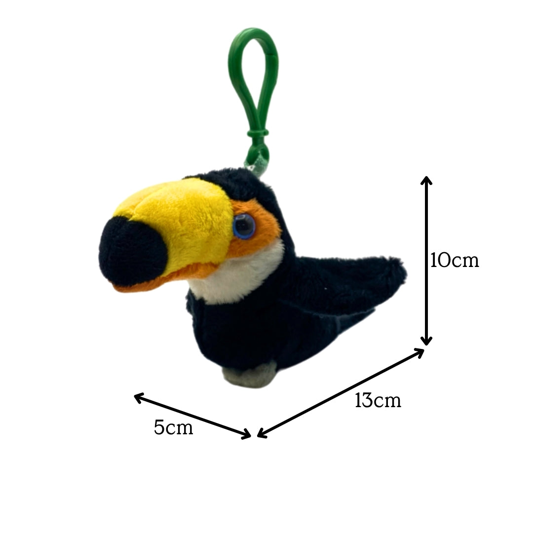 Toucan Plush Keychain