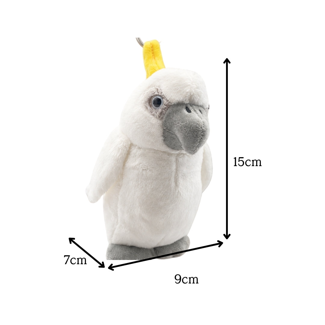 Cockatoo Beanie Plush 8"