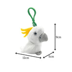 Cockatoo Plush Keychain