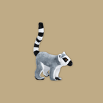 Lemur Beanie Plush