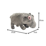 Hippo Beanie Plush