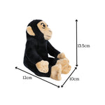 Chimpanzee Beanie Plush 8"