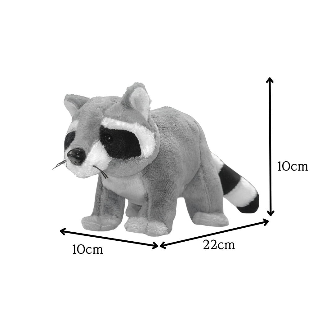 Raccoon Beanie Plush
