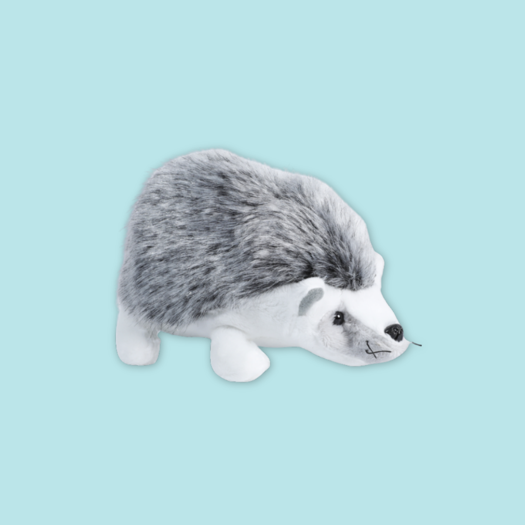 White Hedgehogs Beanie Plush