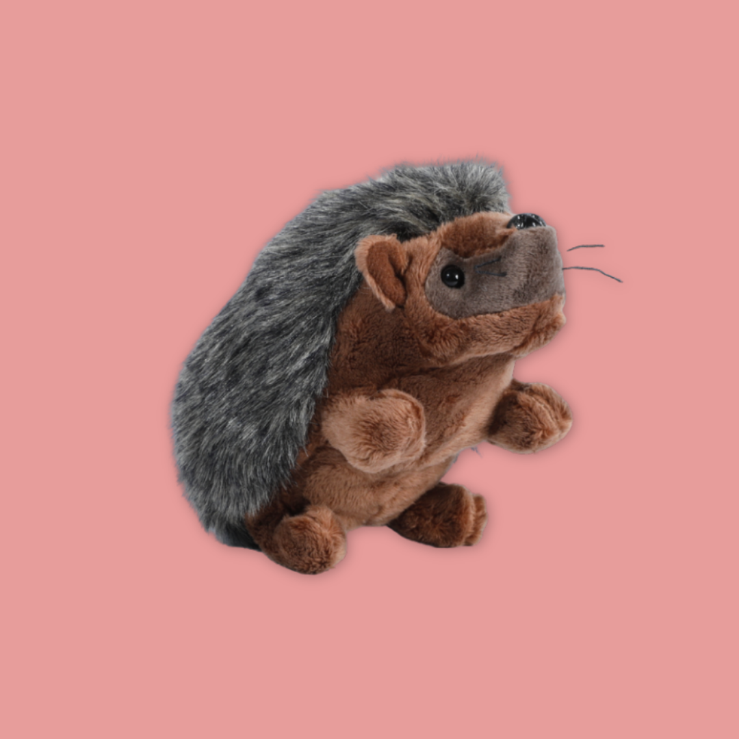 Brown Hedgehogs Beanie Plush