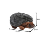 Brown Hedgehogs Beanie Plush 8"