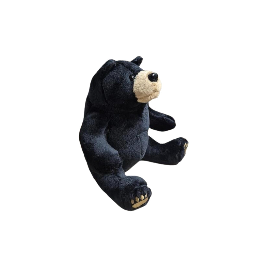 Black Bear Beanie Plush
