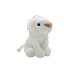 White Lion Beanie Plush