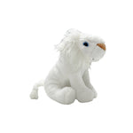 White Lion Beanie Plush
