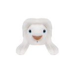 White Lion Beanie Plush