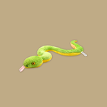 Pit Viper Snake Beanie Plush
