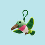 Hummingbird Plush Keychain
