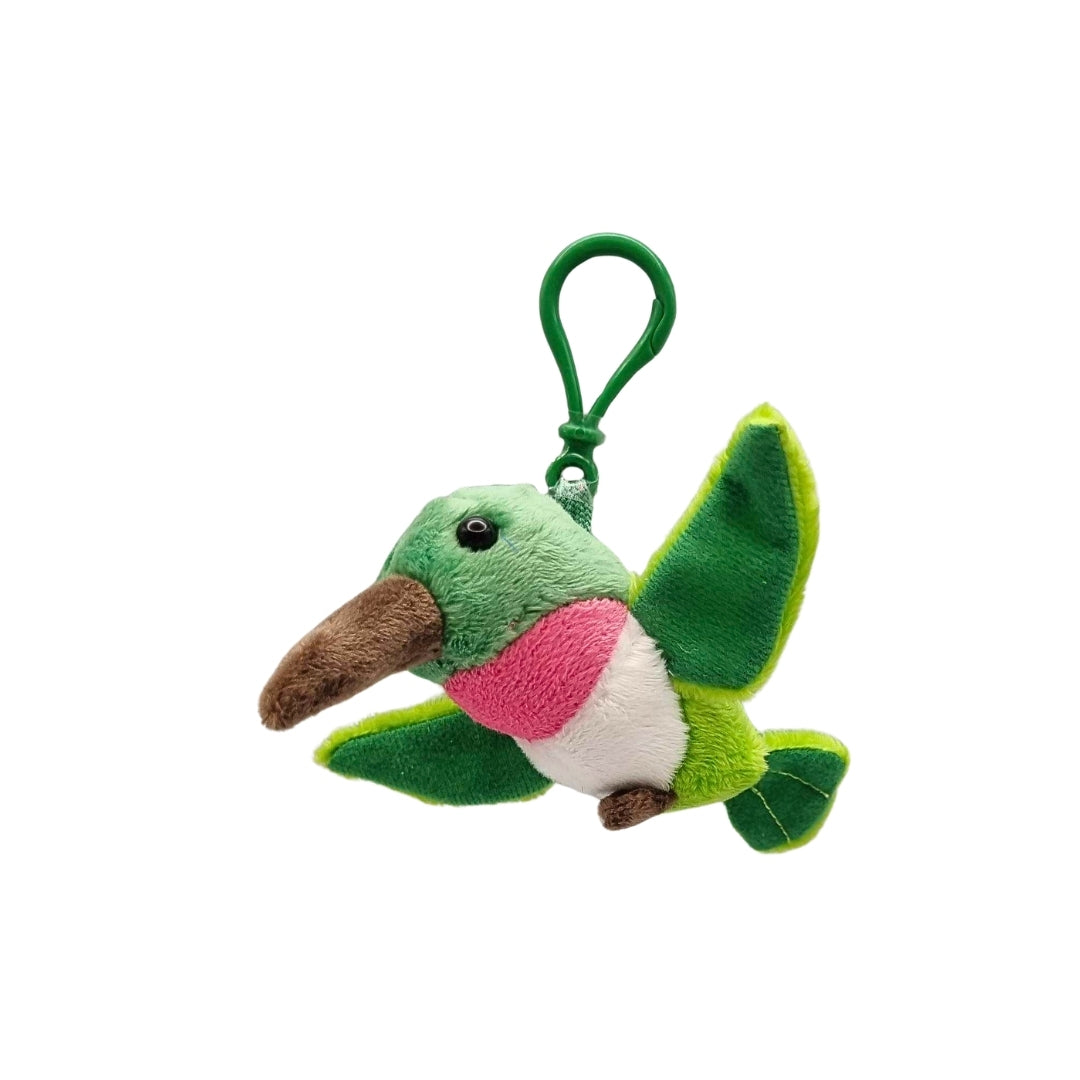 Hummingbird Plush Keychain