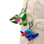 Hummingbird Plush Keychain