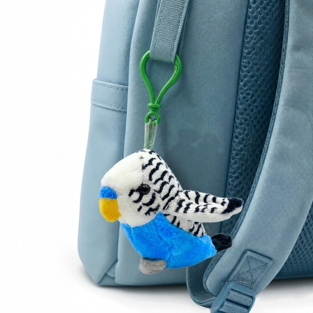Budgie Plush Keychain