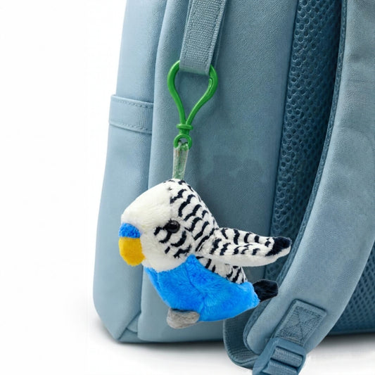 Budgie Plush Keychain