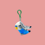Budgie Plush Keychain
