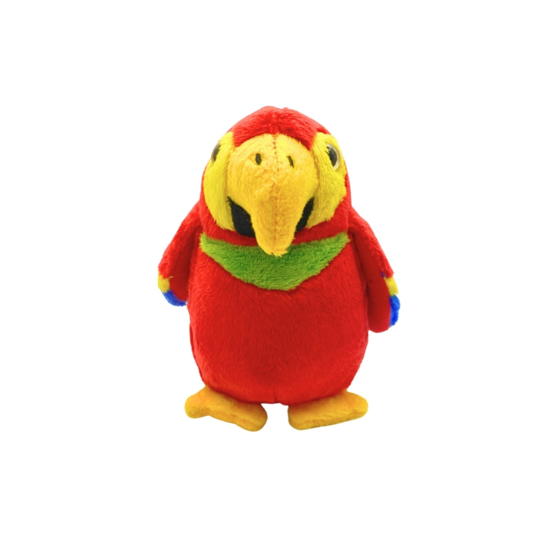 Scarlet Macaw Beanie Plush 8"