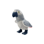 Grey Parrot Beanie Plush 8"