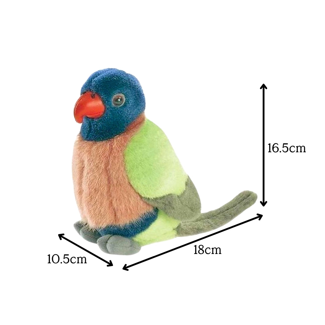 Rainbow Lorikeet Plush 6"