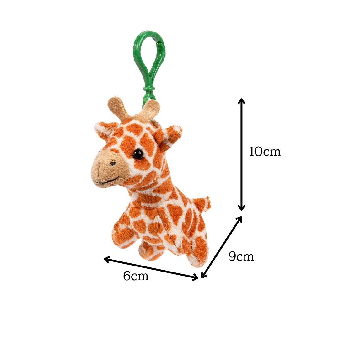 Giraffe Plush Keychain