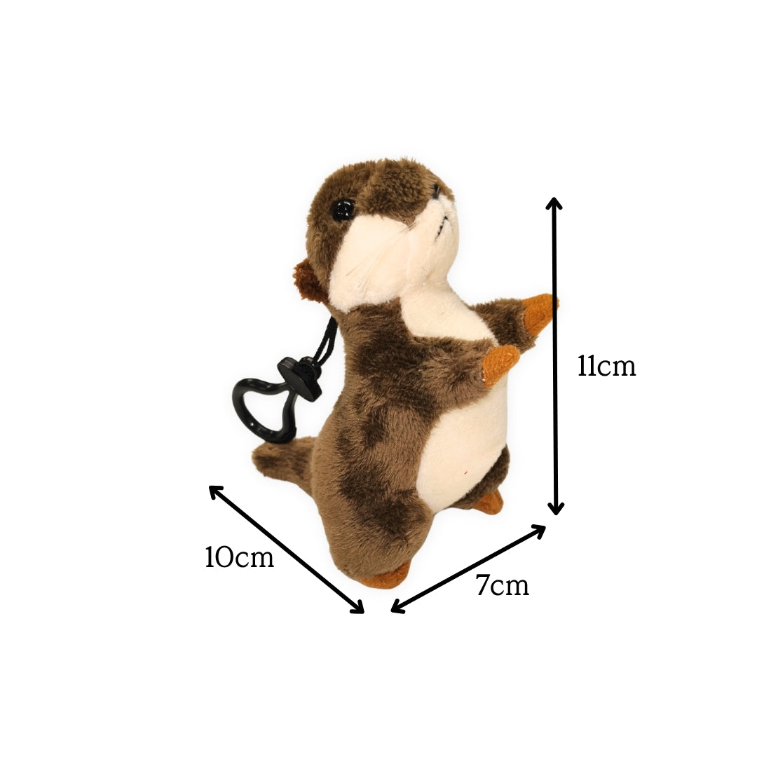 Otter Plush Keychain