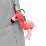 Flamingo Plush Keychain