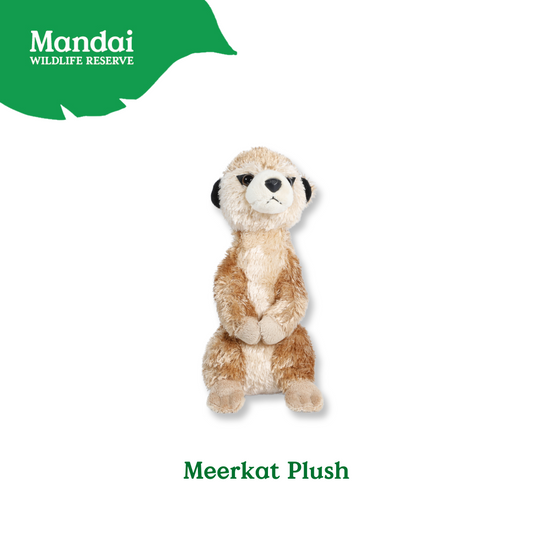 Meerkat Plush Exclusive to Mandai Wildlife Reserve