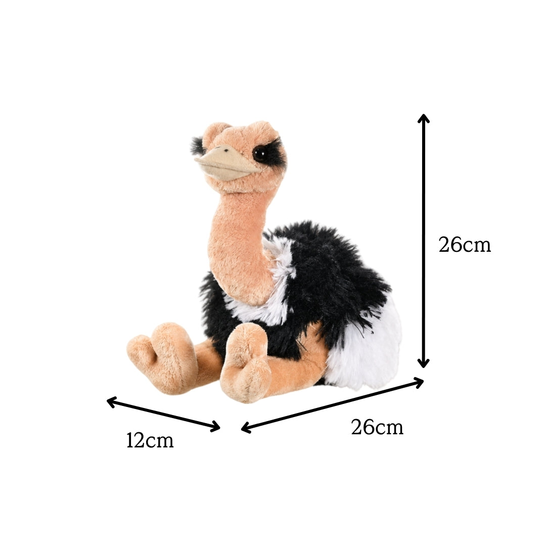 Ostrich Plush 12"